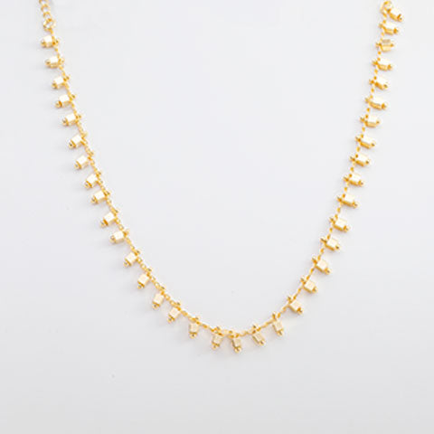 Colar Penduricalho Folheado