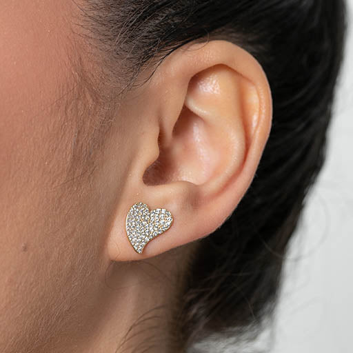 Brinco Coracao Curvo