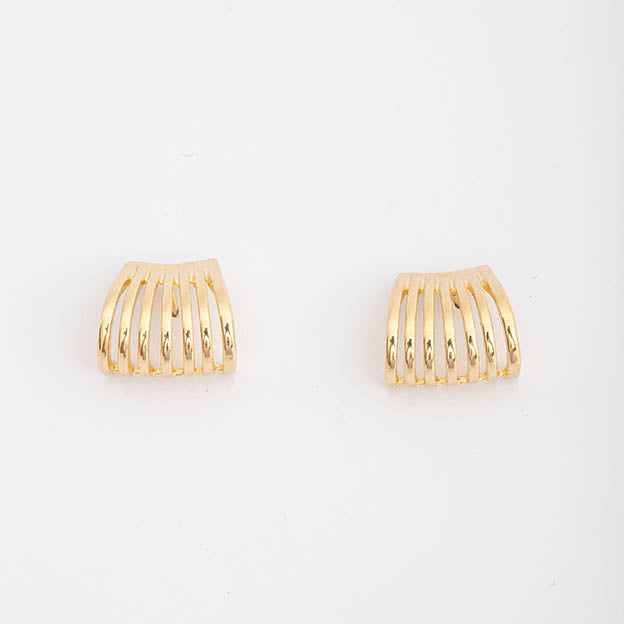 Brinco ear hook Metal Dourado