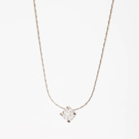 Colar Ponto de Luz Prateado