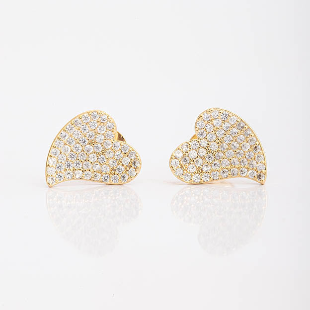 Brinco Coracao Curvo